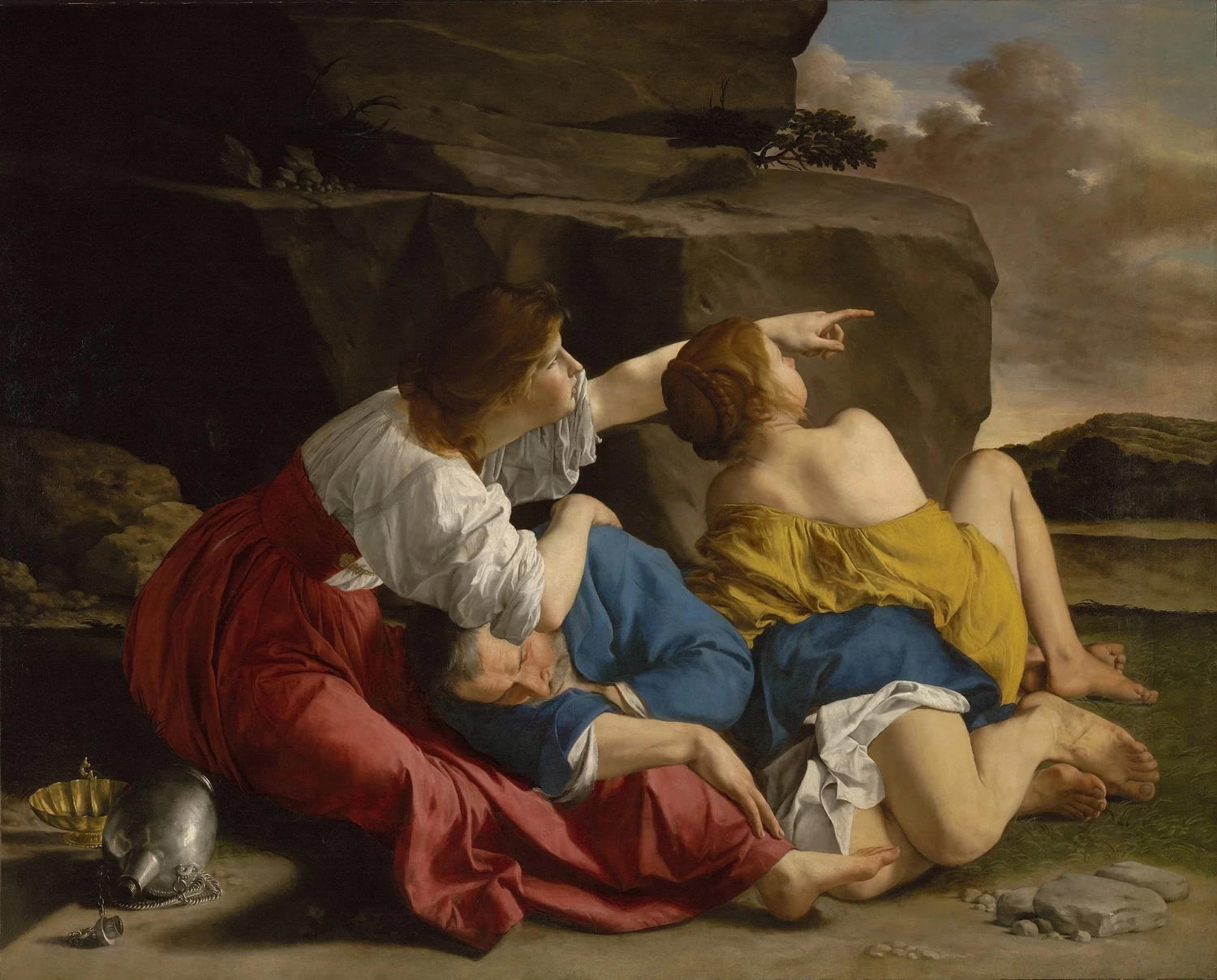 Lot e le sue figlie - J. Paul Getty Museum, Los Angeles